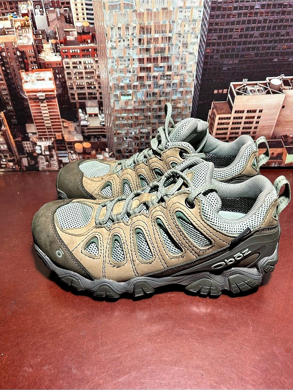 Oboz Firebrand II Low Waterproof Women's Hiking Athletic Shoes US 8.5
